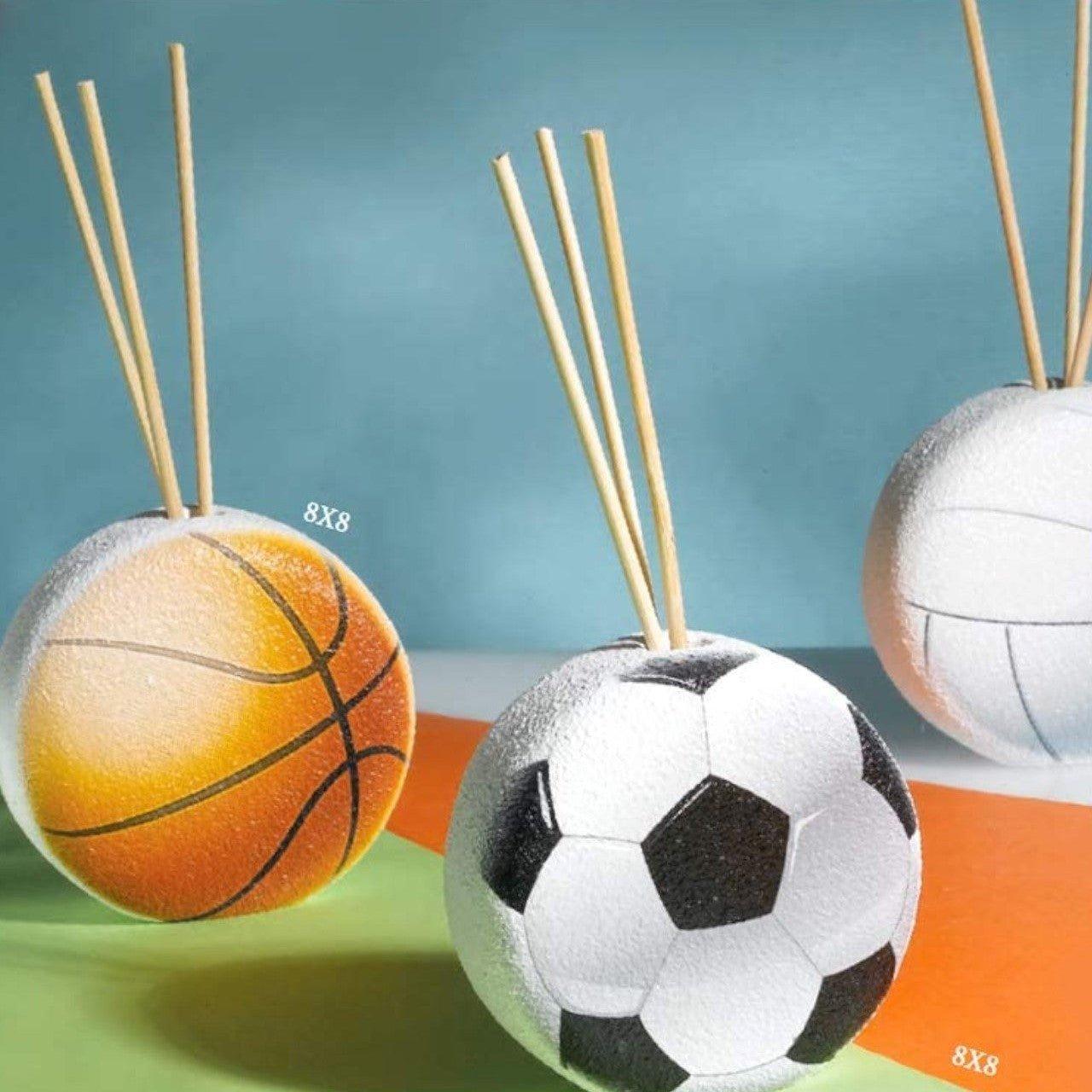 Bomboniere Profumatore Tema Calcio e Sport con bastoncini – Albalu
