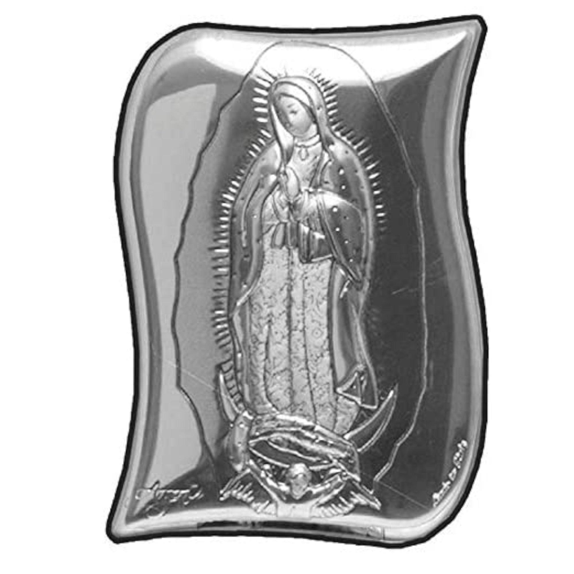 Icona Sacra Sagomata In Argento Laminato Albalu Bomboniere