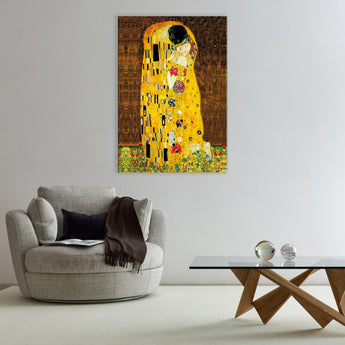 Il Bacio di Klimt Riproduzione Quadro su Tela – Albalu Bomboniere