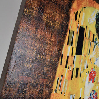Il Bacio di Klimt Riproduzione Quadro su Tela Albalu Bomboniere