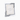 Portafoto in Legno Laccato colore Bianco con Applicazione Cornice Sagomata Grigia a Tema Cuori e Fiori Cornici Portafoto Albalu Bomboniere Fiori  